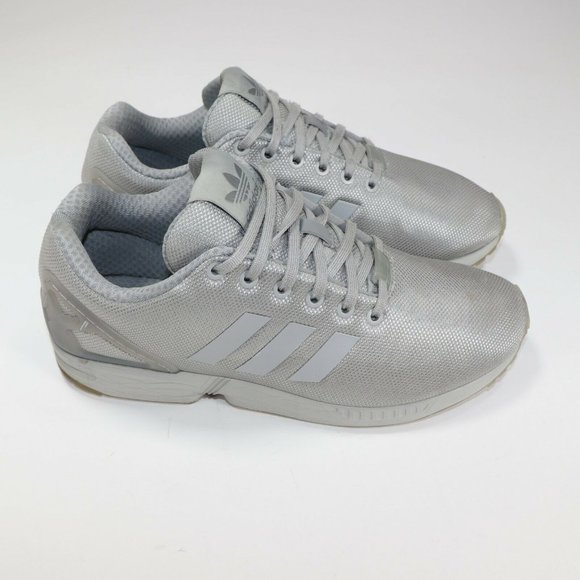 grey adidas flux